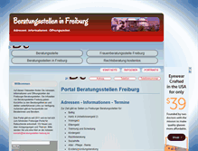 Tablet Screenshot of beratungsstellen-freiburg.de